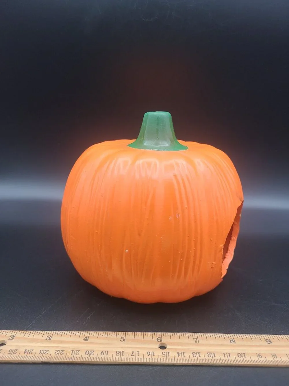 Vintage Ceramic Halloween Pumpkin Jack o Lantern 6